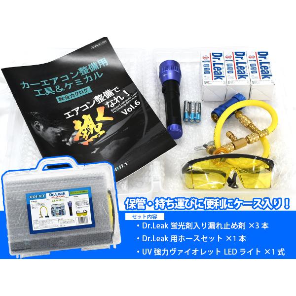 Dr.Leak 漏れ止め剤 LL-301-A01セット リークラボジャパン Dr.Leak ドクターリーク スターターキット LL