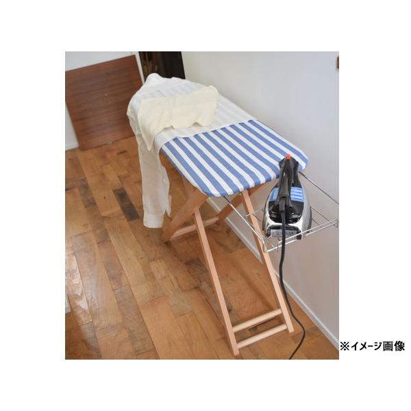 東谷 アイロン台L ブルー 青 ストライプ おしゃれ アイロン置き ロー