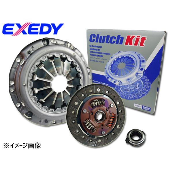 EXEDY クラッチ 3点 キット ミニキャブ U42T H2/12〜H9/4 カバー 