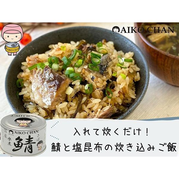 AIKO CHAN 伊藤食品 あいこちゃん 銀の鯖水煮 150g × 3缶 国産 AIKO CHAN 伊藤食品 あいこちゃん 銀の鯖水煮 150g × 3缶 国産