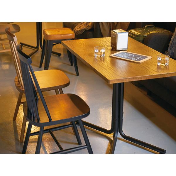 東谷 ダリオ カフェテーブル ナチュラル W100×D60×H67 END-224TNA ダイニングテーブル ミーティングテーブル メーカー直送 送料無料｜yabumoto3｜02