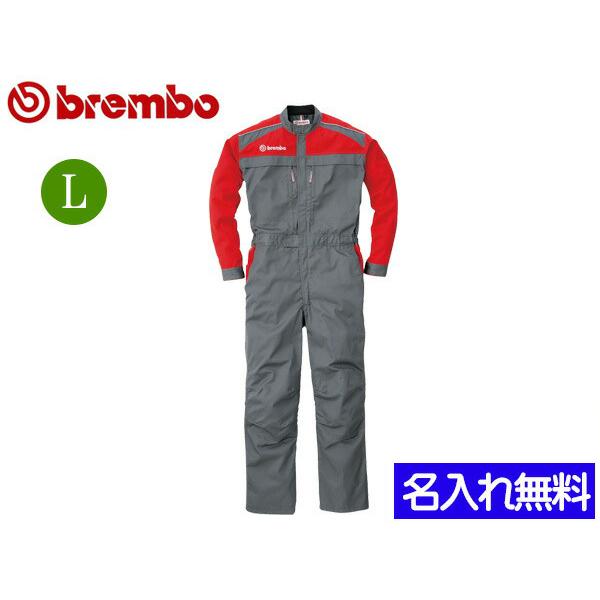 Brembo メカニックスーツ BR-5800 L 名入れ無料 つなぎ 作業着 ブレンボ 丸鬼商店 ROUND ONI メーカー直送 送料無料 Brembo メカニックスーツ BR-5800 L 名入れ無料 つなぎ 作業着