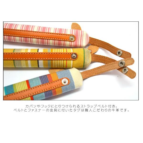 CALF カーフ 倉敷帆布 バトンペンケース oliva オリーブ Sサイズ