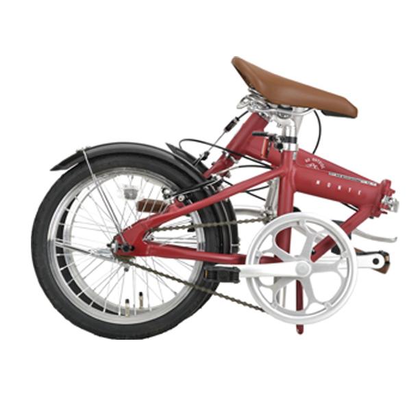 CAPTAIN STAG 折りたたみ自転車 赤 CAPTAIN STAG 折りたたみ自転車（色：レッド系）｜自転車車体