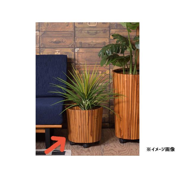 東谷 ウッドプランターS 天然木 植木鉢 キャスター付 移動可能 GUY-813
