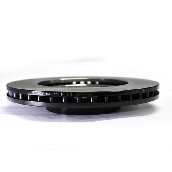 インプレッサG4 GK2 GK3 ディスクローター 2枚セット フロント 日立 Astemo F6-025BP H28.08〜 送料無料_2