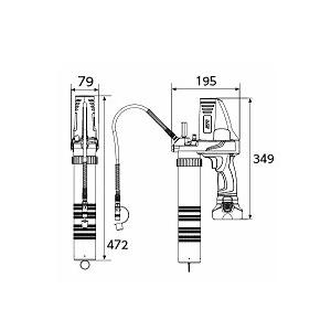 KTC コードレス グリースガン セット JTAE911 : プロツールショップ