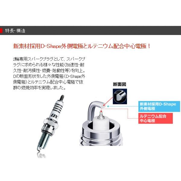 スズキ GSX-S125 2017.10〜 NGK MotoDXプラグ CPR8EDX-9S 95321 1本 正規品 日本特殊陶業 ネコポス 送料無料|プロツールショップヤブモト|01