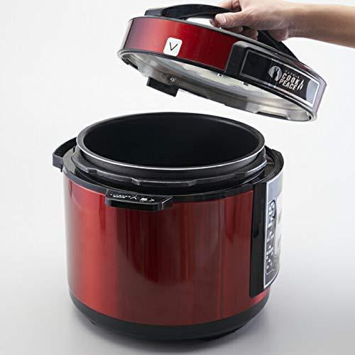 多機能電気圧力鍋 クックピース 大容量 5L 5合COOK PEACE MX-1801R