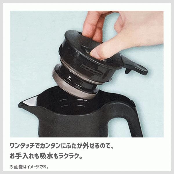 テーブルポット 1.0L ステンレス製 パール金属 開閉楽々 / 保温 テーブルポット 1.0L ステンレス製 パール金属 開閉楽々 / 保温
