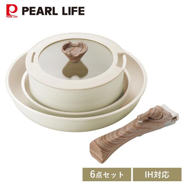 パール金属 クックウェア 6点セット IH対応 セラフィーノ HC-1332
