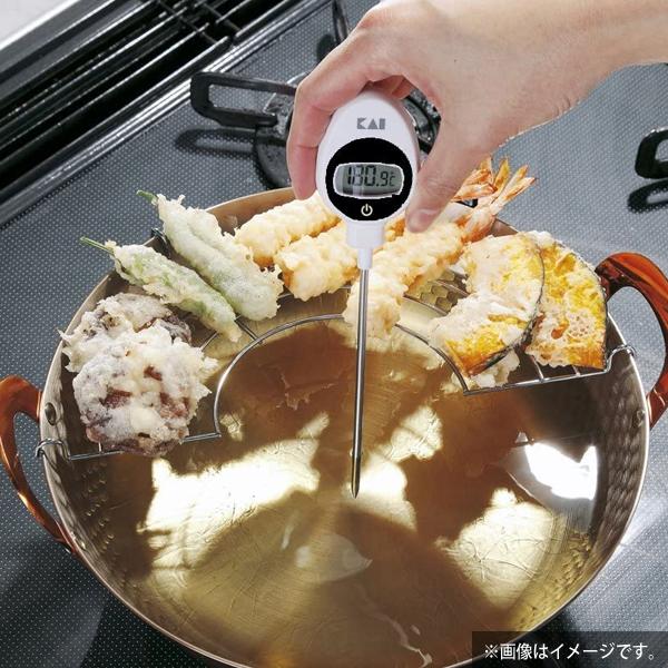貝印 温度計 デジタル表示 DH8133 / 調理用 温度計 0〜250℃まで