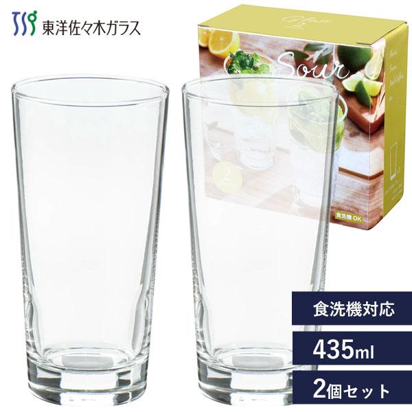 東洋佐々木ガラス ロングタンブラーセット 435ml (2個入) G101-T274