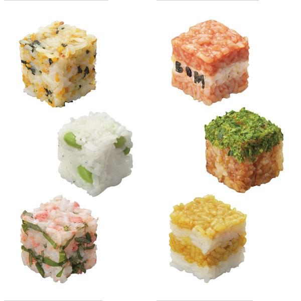 曙産業 とびだせ!ブロックおにぎり / 日本製 食洗機対応 四角 曙産業 とびだせ!ブロックおにぎり / 日本製 食洗機対応 四角