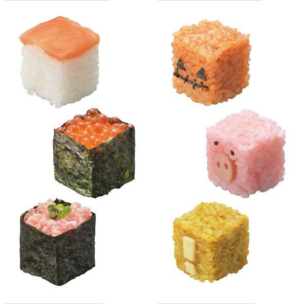 曙産業 とびだせ!ブロックおにぎり / 日本製 食洗機対応 四角 曙産業 とびだせ!ブロックおにぎり / 日本製 食洗機対応 四角