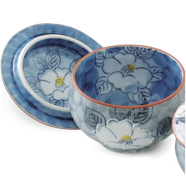 番茶器揃 有田焼 一珍山茶花 西日本陶器 KG09-05 / 日本製 急須 番茶器揃 有田焼 一珍山茶花 西日本陶器 KG09-05 / 日本製 急須
