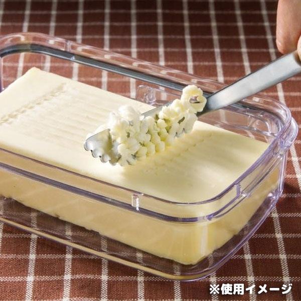 スケーター 密封バターケース ふわふわバターナイフ付き PBJ1F / 日本