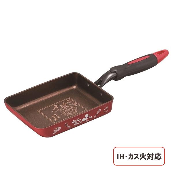 エッグパン 13 18cm Ih対応 ミッキーマウス スケーター Aeep3 フライパン 卵焼き器 玉子焼 ふっ素塗膜加工 Disney ディズニー かわいい レッド 赤 ギフト Y Nets Yahoo 店 通販 Yahoo ショッピング
