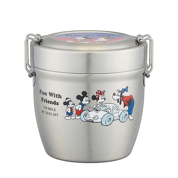 丼ランチジャー 570ml 真空ステンレス ミッキー フレンズ スケーター Stlbd6 保温 保冷 弁当箱 丼型 保温ランチジャー シルバー ディズニー Disney Y Nets Yahoo 店 通販 Yahoo ショッピング