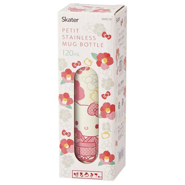 スケーター ポケットステンレスマグボトル 120ml ハローキティ 椿