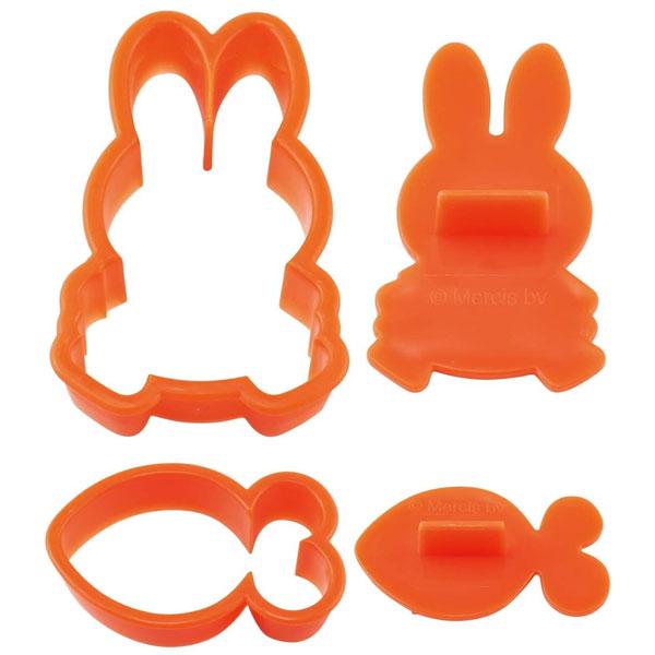スケーター スタンプクッキー型 4種セット ミッフィー CSM1 / クッキー