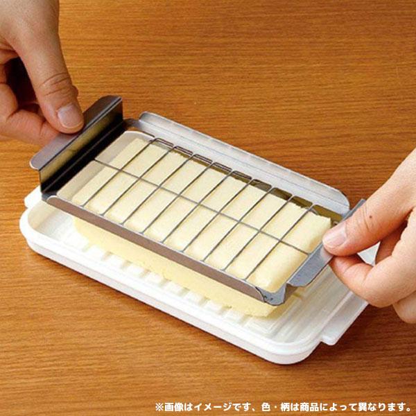 スケーター ステンレスカッター付き バターケースDX (バターナイフ付