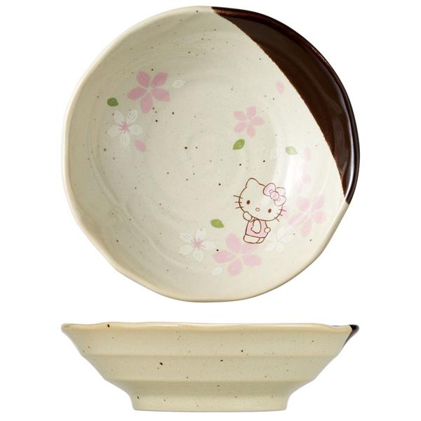 スケーター 中鉢 16cm ハローキティ 和風桜柄 CHMD2 / 陶磁器 美濃焼