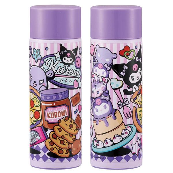 スケーター ポケットステンレスマグボトル 120ml クロミ アメリカン