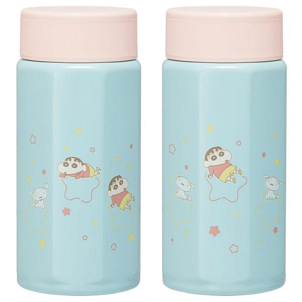 スケーター 八角形 ステンレスマグボトル 350ml クレヨンしんちゃん