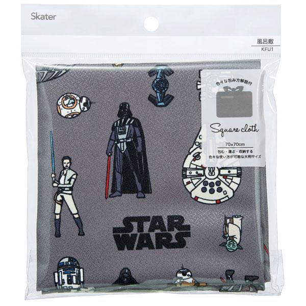スターウォーズセレブレーション 風呂敷　ギフトラッピング　ランチクロス　4枚 スケーター 大判ランチクロス スターウォーズ KFU1 / 70×70cm 日本製