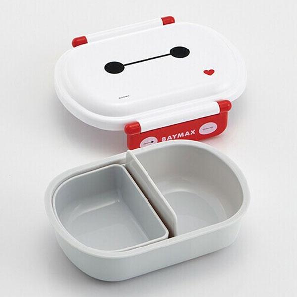 スケーター ふわっとフタ タイトランチボックス (小判型) 360ml ベイ