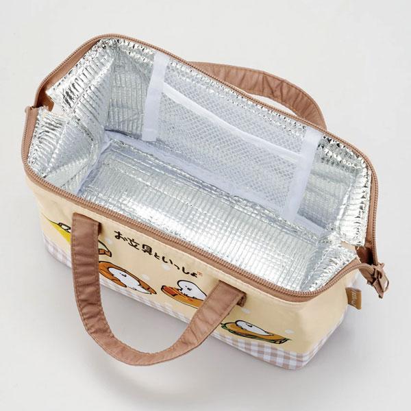 がま口型ランチバッグ M お文具といっしょ26 スケーター KGA1 / 保冷