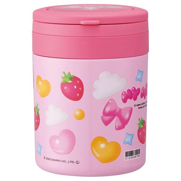 スケーター 折りたたみハンドル付 保温保冷 デリカポット 500ml マイ