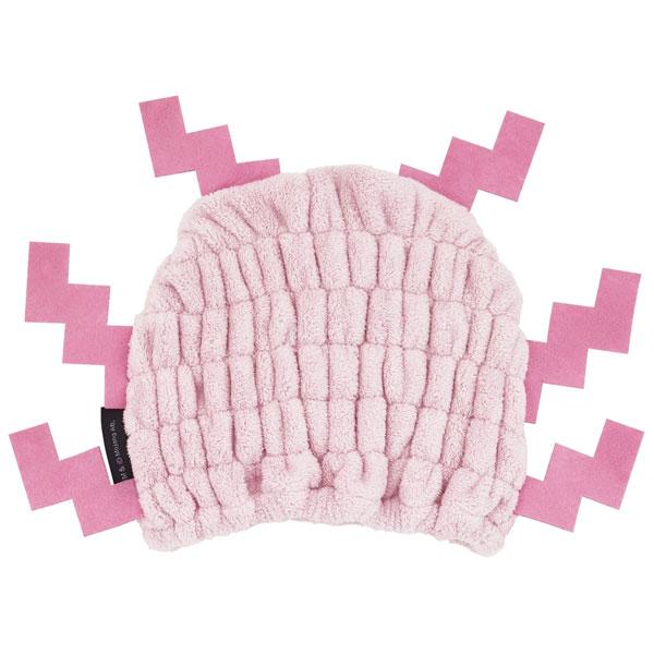 スケーター 吸水速乾 タオルキャップ マインクラフト ウーパールーパー