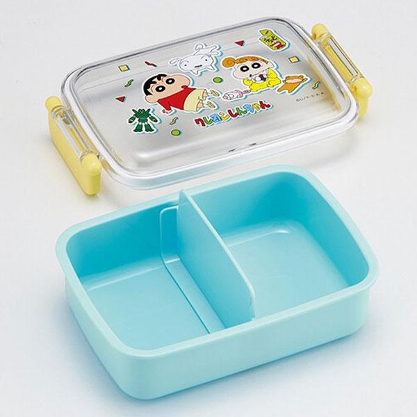 スケーター ふわっとフタ タイトランチボックス (角型) 450ml クレヨン