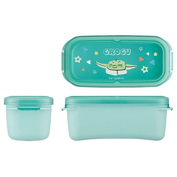 スケーター ラク洗2段ランチボックス 600ml スターウォーズ マンダ