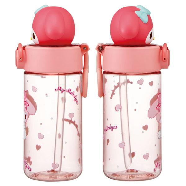 スケーター マスコット付きストローボトル 470ml マイメロディ PSBM5