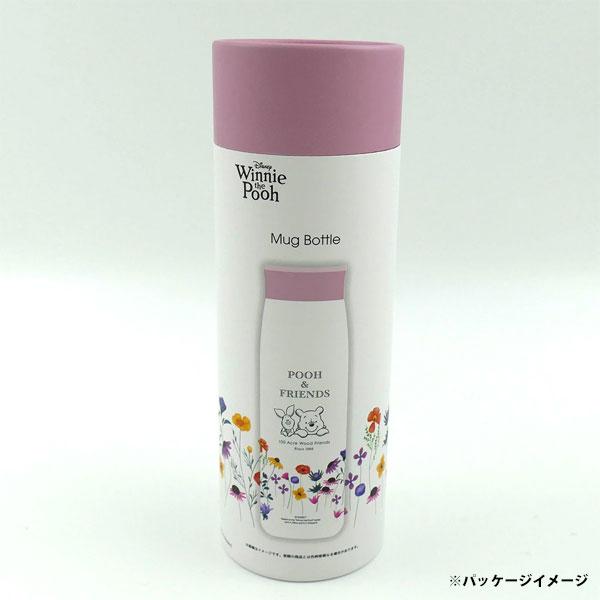 スケーター シームレスマグボトル 500ml くまのプーさん フラワー