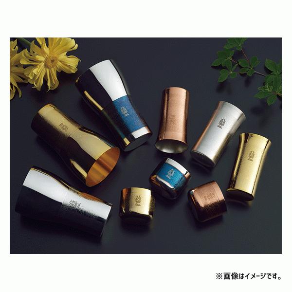 純銅ビアタンブラー 銀古美  2pcセット タマハシ 輝 KG-06 / 日本製 440ml コップ 2個入 ペア ビール ビヤー 銅製 シルバー 熱伝導 木箱入 おしゃれ ギフトの画像