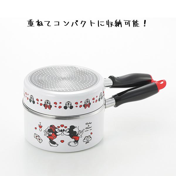 タマハシ 片手鍋 16cm ミッキー&ミニー MM-312 / IH対応 アルミ タマハシ 片手鍋 16cm ミッキー&ミニー MM-312 / IH対応 アルミ