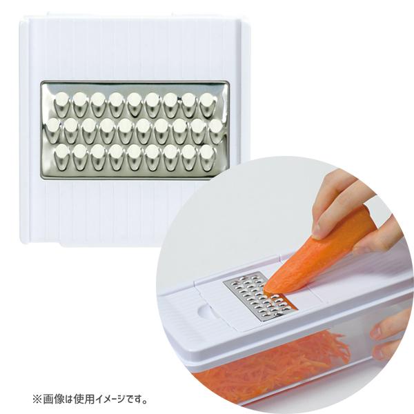 パール金属 ワイド4プレート 野菜調理器セット (ピーラー付 パール金属 ワイド4プレート 野菜調理器セット (ピーラー付