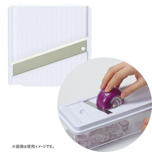 ワイド4プレート 野菜調理器セット (ピーラー付) パール金属 Simplice C-1104 / おろし器 スライス スライサー 千切り 皮引き 皮むき器 ピーラー 便利 ホワイト｜yacom-tokyo｜06