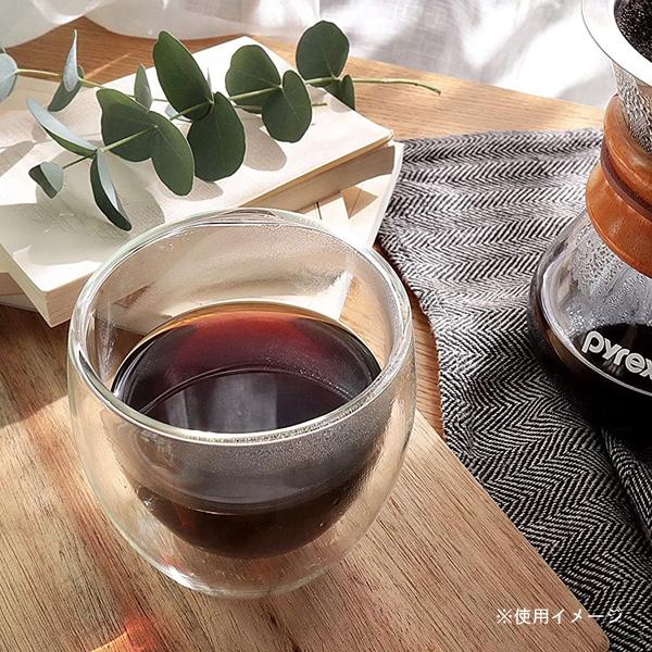 PYREX ダブルウォールグラス 250ml 2pcs パイレックス CP-8540 PYREX ダブルウォールグラス 250ml 2pcs パイレックス CP-8540