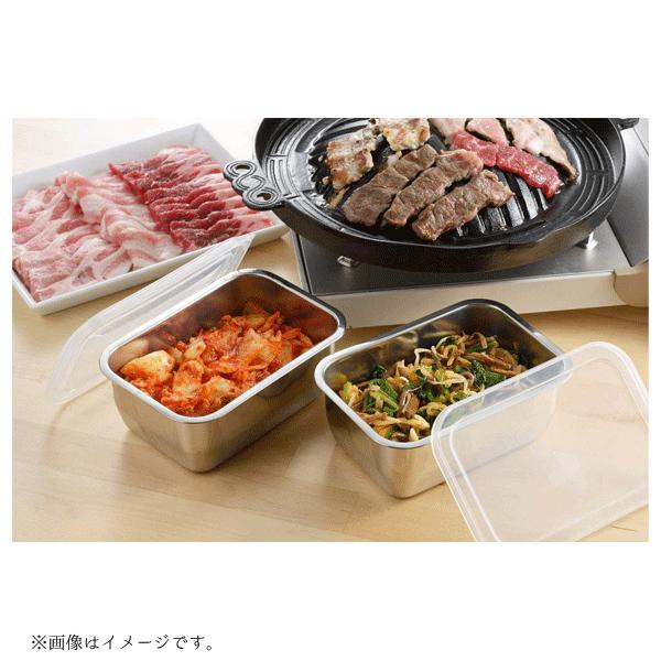ふた付保存容器 2個組 ステンレス製 ヨシカワ 1214797 / 日本製 蓋付き