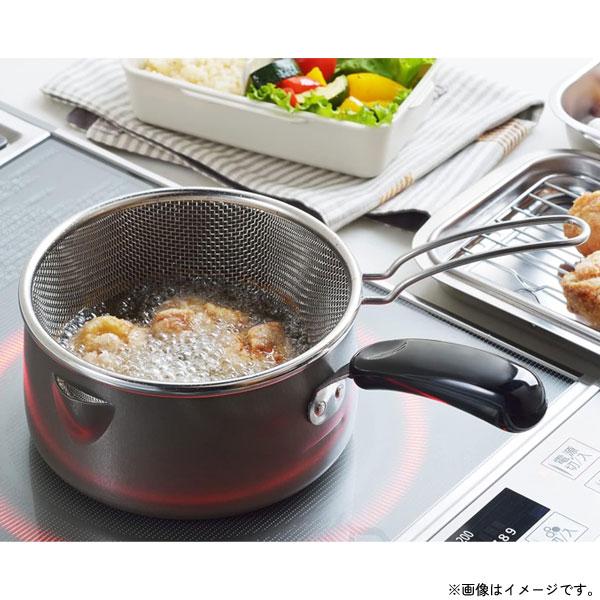 aikata お弁当フライヤー 16cm ヨシカワ SJ3163 / 日本製 IH対応 aikata お弁当フライヤー 16cm ヨシカワ SJ3163 / 日本製 IH対応