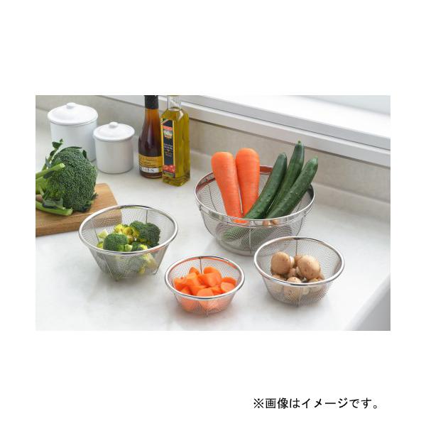 ヨシカワ ステンレスザル 4P 郷技 YJ3444 / 日本製 ざる 4点 セット