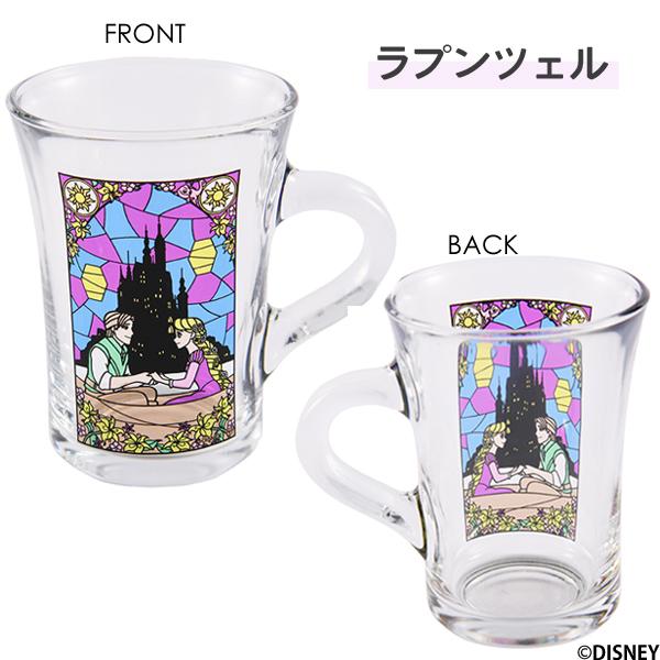 ヤクセル マグカップ 230ml ディズニー ステンドグラス風 / 電子 ヤクセル マグカップ 230ml ディズニー ステンドグラス風 / 電子