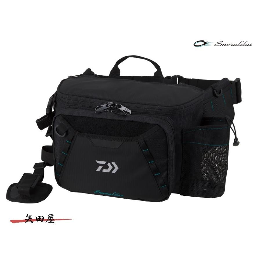 ダイワ エメラルダス タクティカル ヒップバッグ(Ｃ) ブラック (2816) DAIWA（ダイワ） エメラルダス タクティカル ヒップバッグ(C