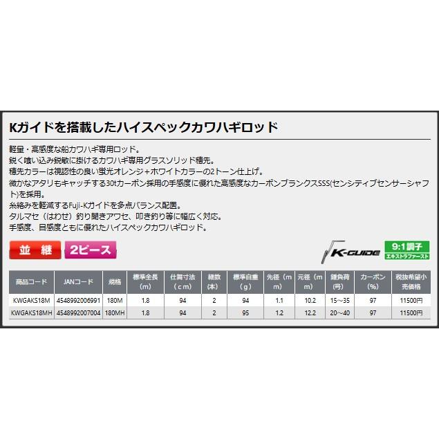 PROX カワハギゲームK SE 180MH (7004) : 矢田屋ヤフー店 - 通販  