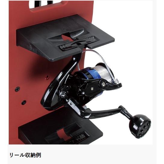 大阪漁具 OGK カラーロッド&リールスタンドレギュラー(16+6) ダーク